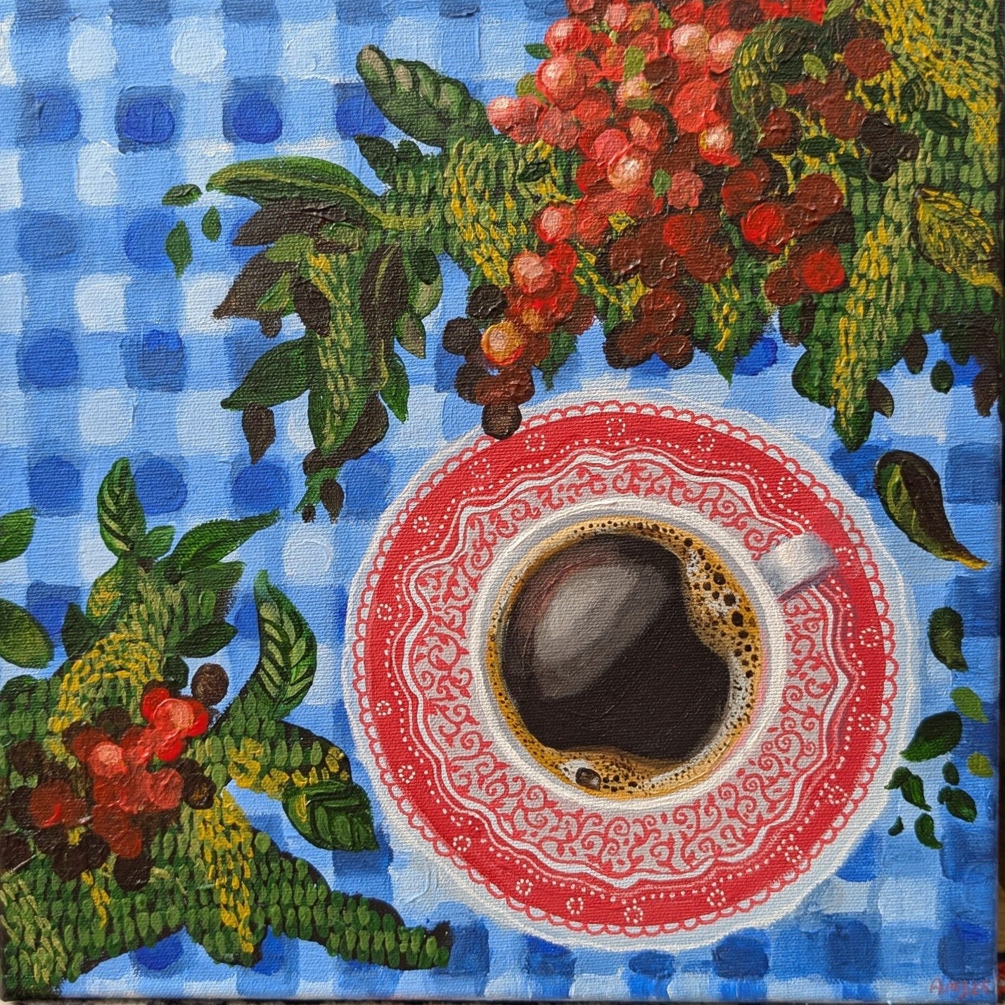 Coffee, Cake, Chocolate & Cherries